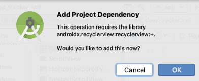 Add a dependency